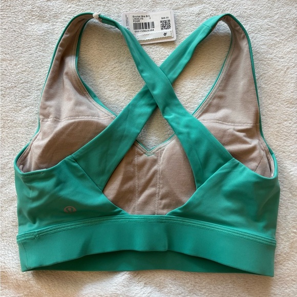 Lululemon Envital Sports Bra - Green/Teal - Size 2 - Picture 3 of 7